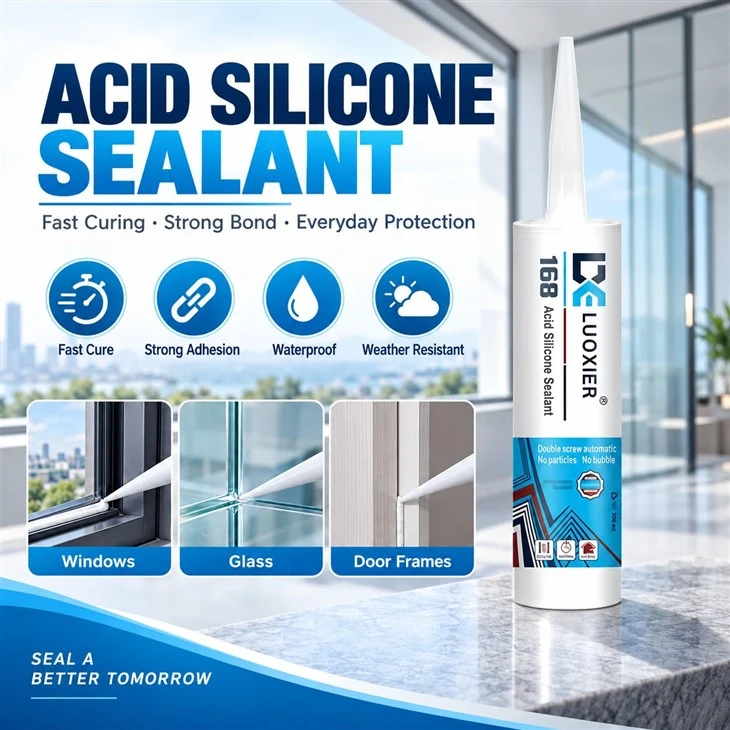 ACID Silicone Sealant For Refrigerator