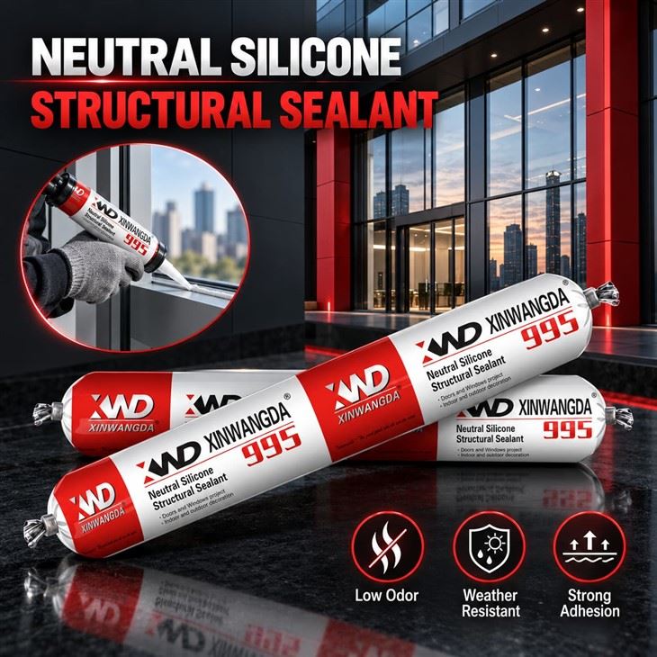 Neutral Silicone Structural Sealant For Doors Windows