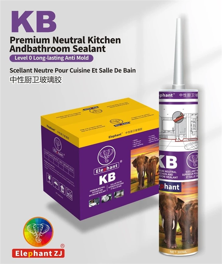 Premium Neutral Silicone Sealant For Kitchen Bathroom suppliers